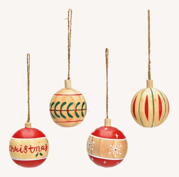 Boules en bois