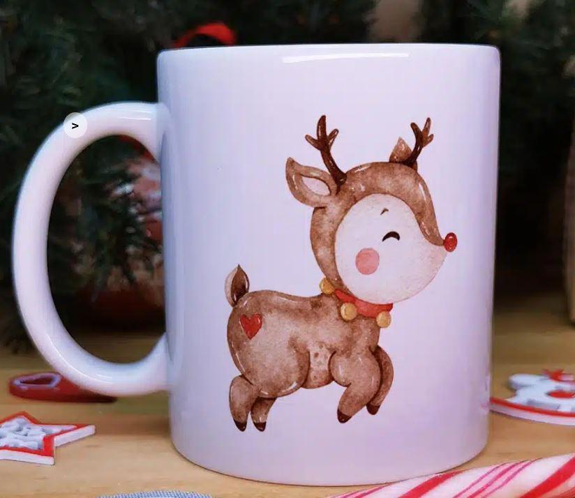 Tasse Joyeux Noël Renne