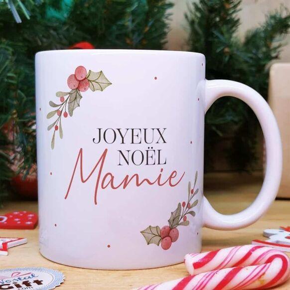 Tasse Joyeux Noël Mamie