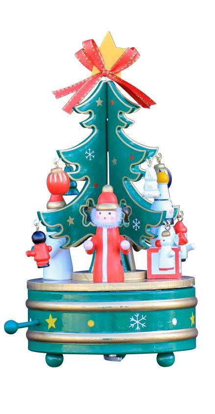 Boite musicale verte