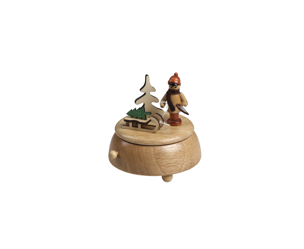 Boite musicale en bois