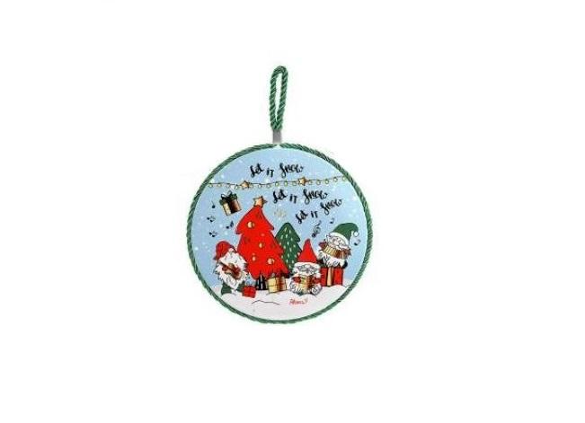 Dessous de plat bleu Gnome