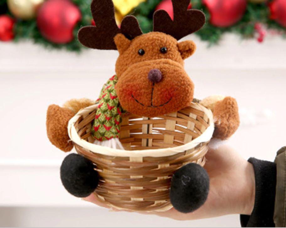 Panier en osier Renne