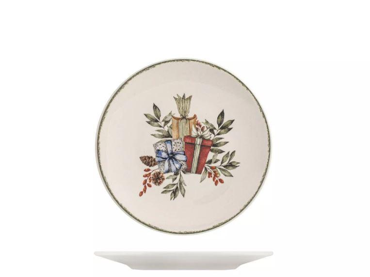 Assiette à désert Christmas