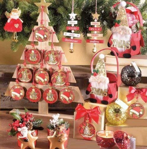 Lot de 2 pots de Noël