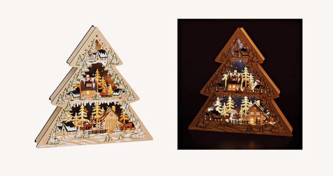 Sapin lumineuse