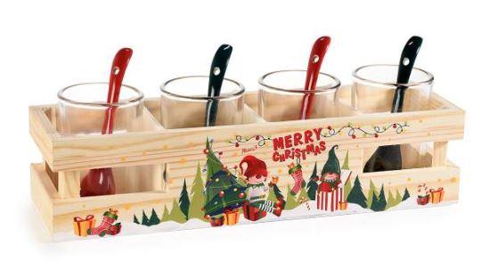 Service apéritif Gnomes Merry Christmas