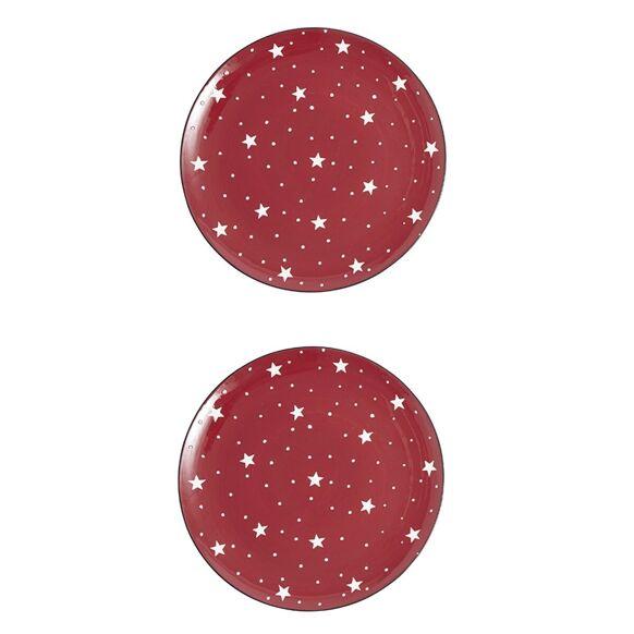 Lot de 2 assiettes Holly