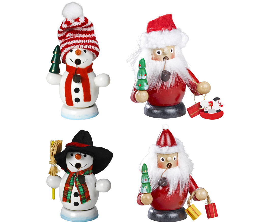 Homme-fumeur Père Noël