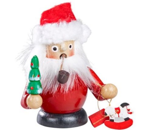 Homme-fumeur Père Noël