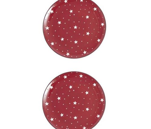 Lot de 2 assiettes Holly