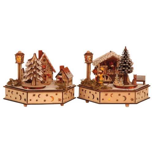 Boite à musique lumineuse