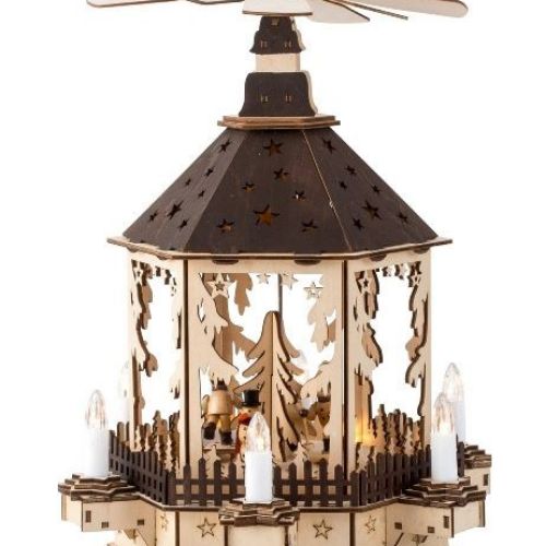 Pyramide lumineuse musicale